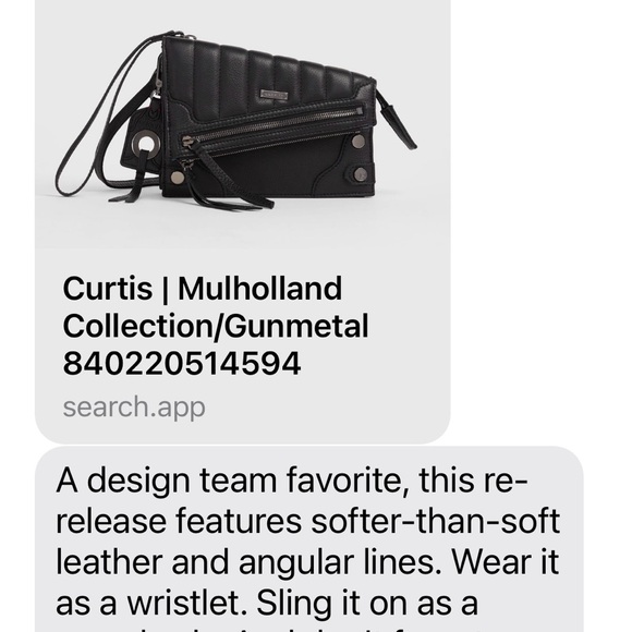 Hammitt Curtis/Mulholland collection black soft leather New without tags. - Picture 9 of 9